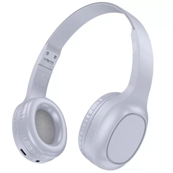 Беспроводные наушники Hoco W46 Charm BT headset [Light-Blue-Gray]